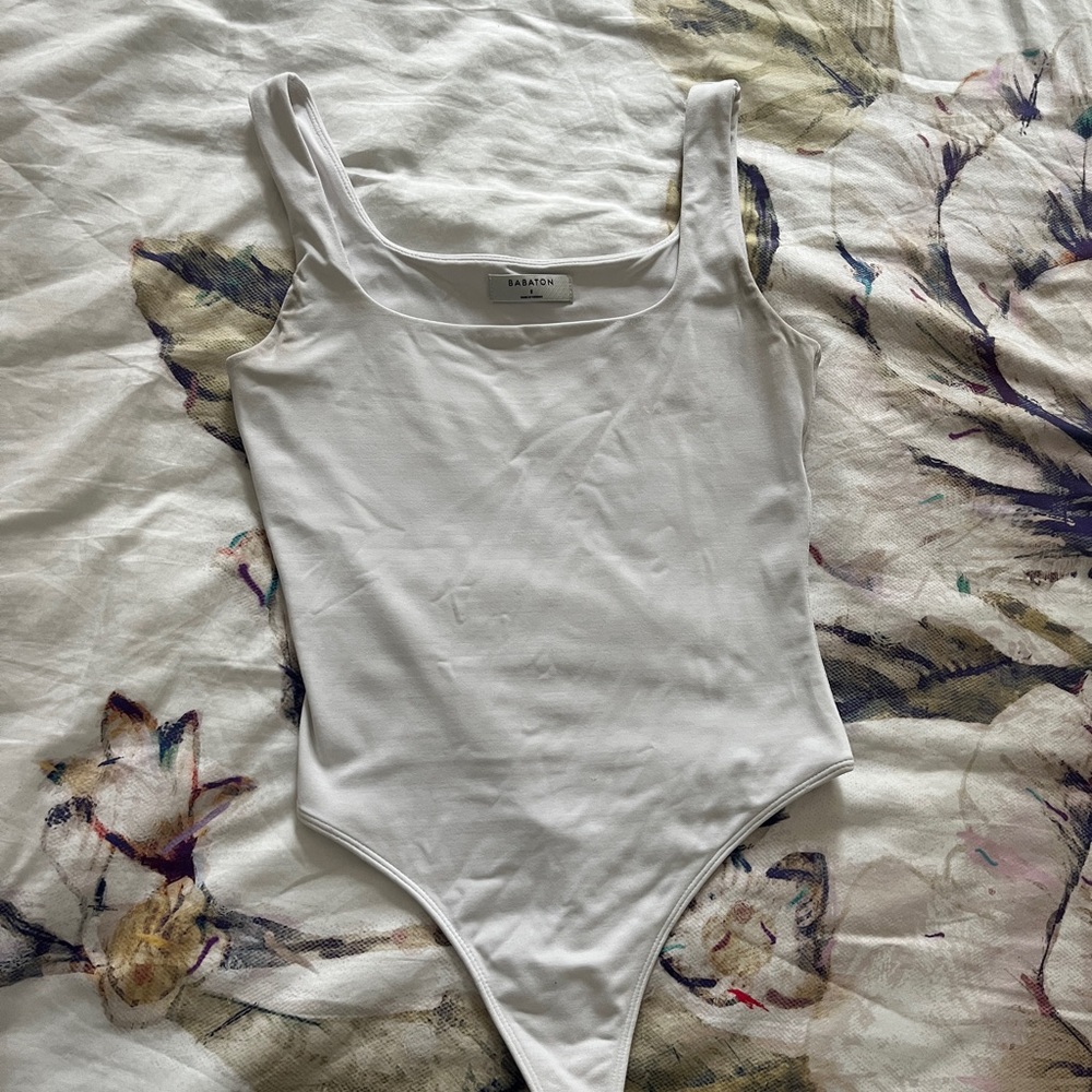 White babaton contour bodysuit